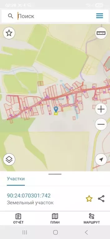 Участок в Крым, Феодосия муниципальный округ, с. Виноградное  (6.6 ... - Фото 2