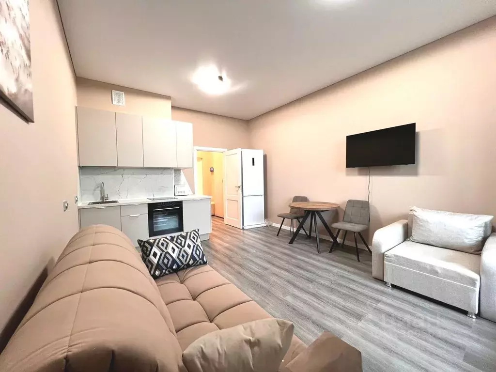 Студия Санкт-Петербург Уральская ул., 25 (28.28 м) - Фото 1