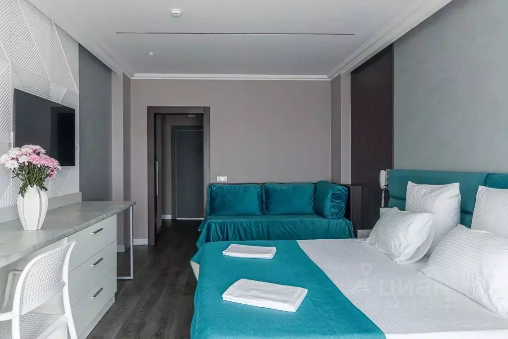 Комната Краснодарский край, Сочи ул. Просвещения, 102А/1к2 - Фото 1
