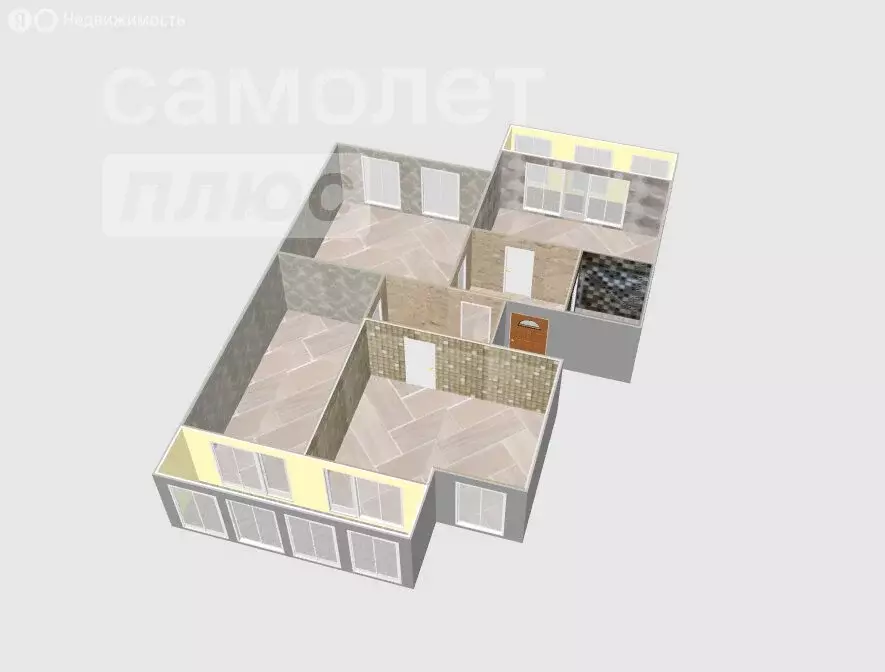 3-комнатная квартира: Тюмень, Транспортная улица, 119 (108.3 м) - Фото 1