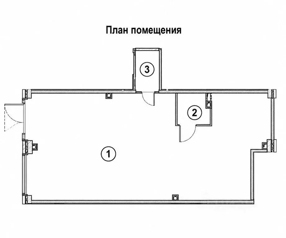 Помещение свободного назначения в Москва Полковая ул., 1к1 (170 м) - Фото 2