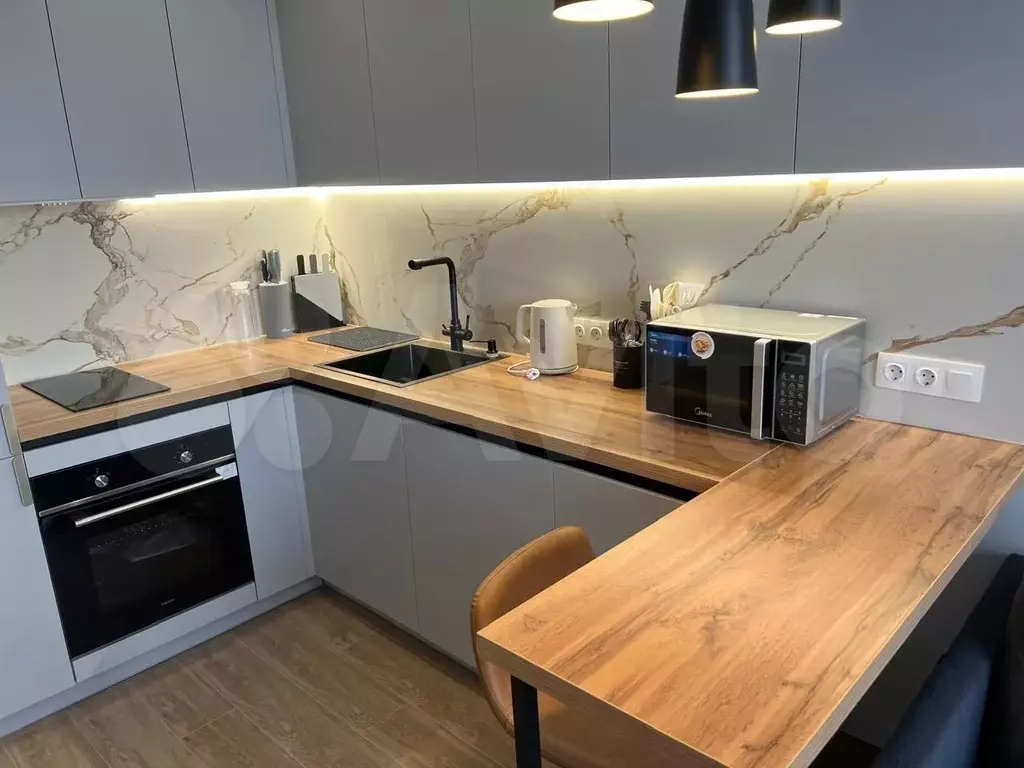 1-к. квартира, 40 м, 5/16 эт. - Фото 1