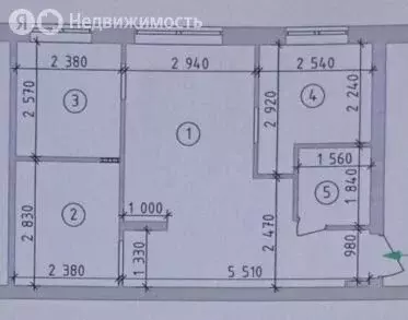 2-комнатная квартира: Тула, Октябрьская улица, 211 (42.3 м) - Фото 0