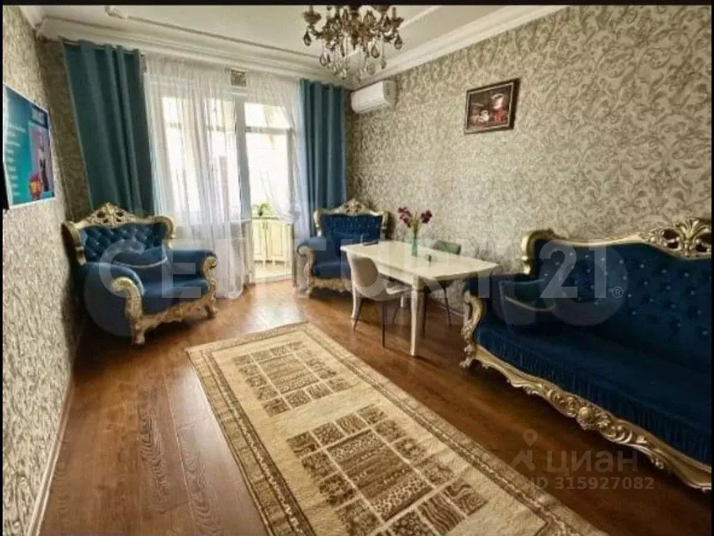 1-к кв. Дагестан, Махачкала ул. Времена Года, 15 (54.0 м) - Фото 0
