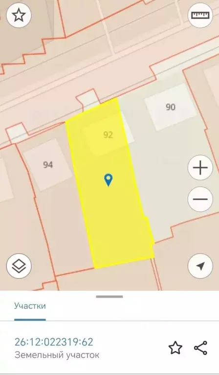 Участок в Ставропольский край, Ставрополь ул. Орджоникидзе, 92 (4.5 ... - Фото 1