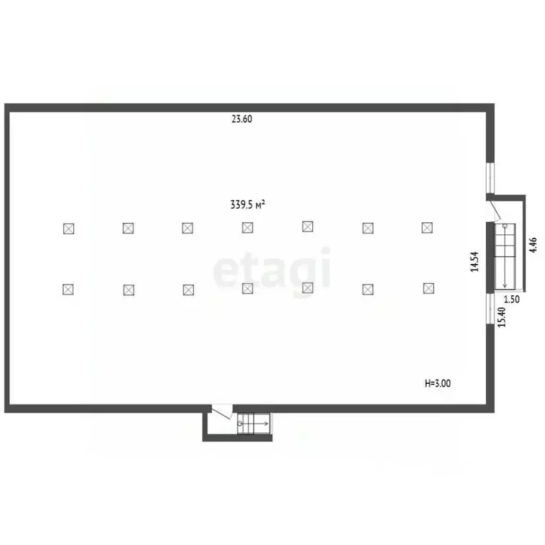 Склад в Ростовская область, Ростов-на-Дону ул. Мечникова, 39Б (340 м) - Фото 1