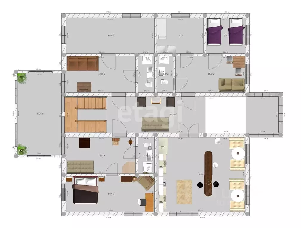 Дом в Сахалинская область, Южно-Сахалинск Луговое п/р, ул. Мечты, 24 ... - Фото 2