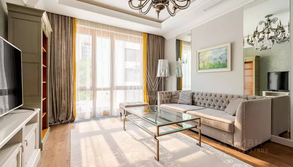 4-к кв. Москва ул. Льва Толстого, 23к1 (146.0 м) - Фото 1