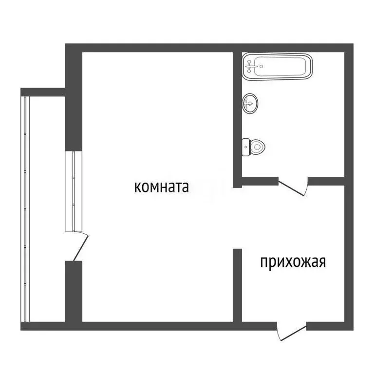 Квартира-студия: Иркутск, улица Пискунова, 148/1 (29 м) - Фото 1