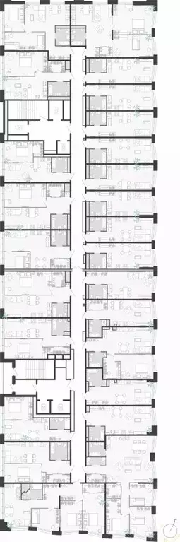 Студия Приморский край, Владивосток ул. Нейбута (87.36 м) - Фото 1