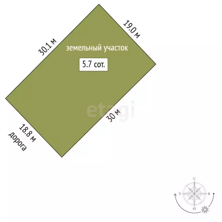 Участок в Ростовская область, Аксайский район, Истоминское с/пос, ... - Фото 2