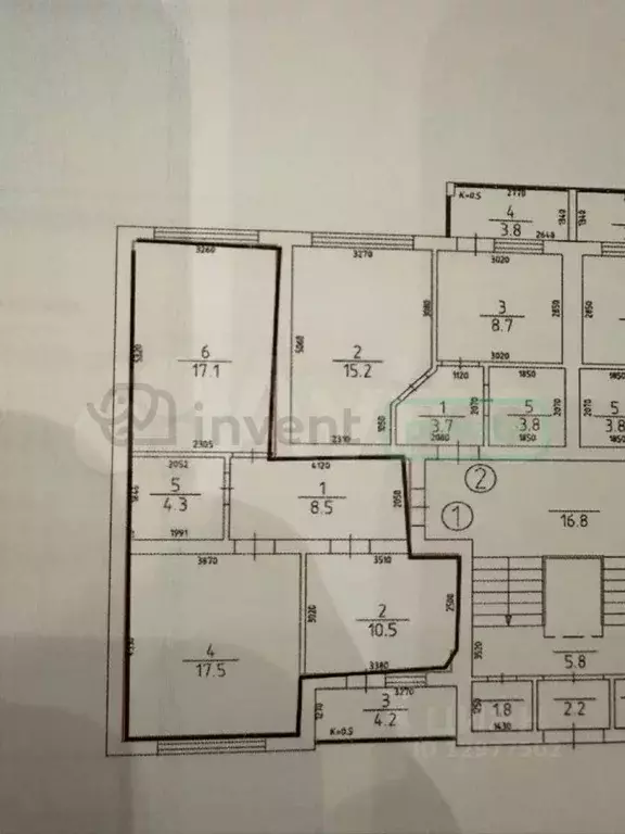 2-к кв. Калининградская область, Гурьевск ул. Каштановая, 13Г (58.0 м) - Фото 2