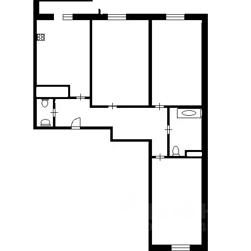 3-к кв. Ленинградская область, Мурино Всеволожский район, бул. ... - Фото 2