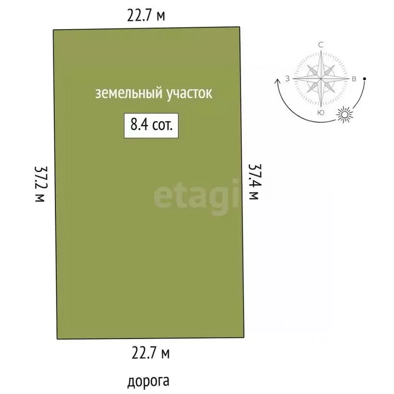 Участок в Тюменская область, Тюменский муниципальный округ, Каменское ... - Фото 2
