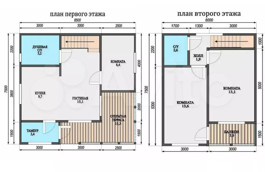 Дом 95,3 м на участке 7,1 сот. - Фото 0