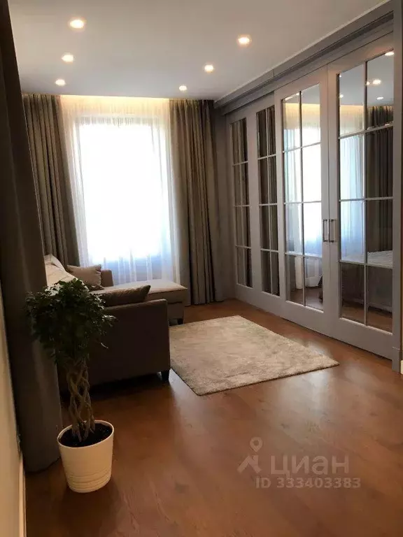 Квартира, 1 комната, 48.9 м - Фото 1