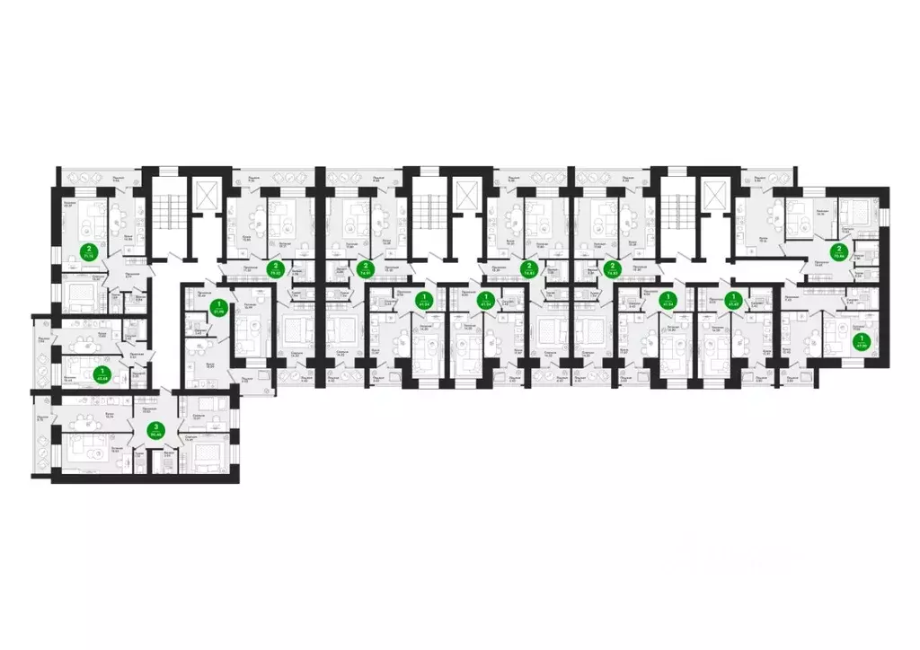 1-к кв. Марий Эл, Йошкар-Ола Гомзово мкр, 315-й кв-л,  (41.42 м) - Фото 1