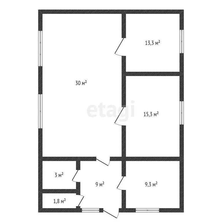 Дом в Республика Дагестан, Каспийск (125 м) - Фото 1