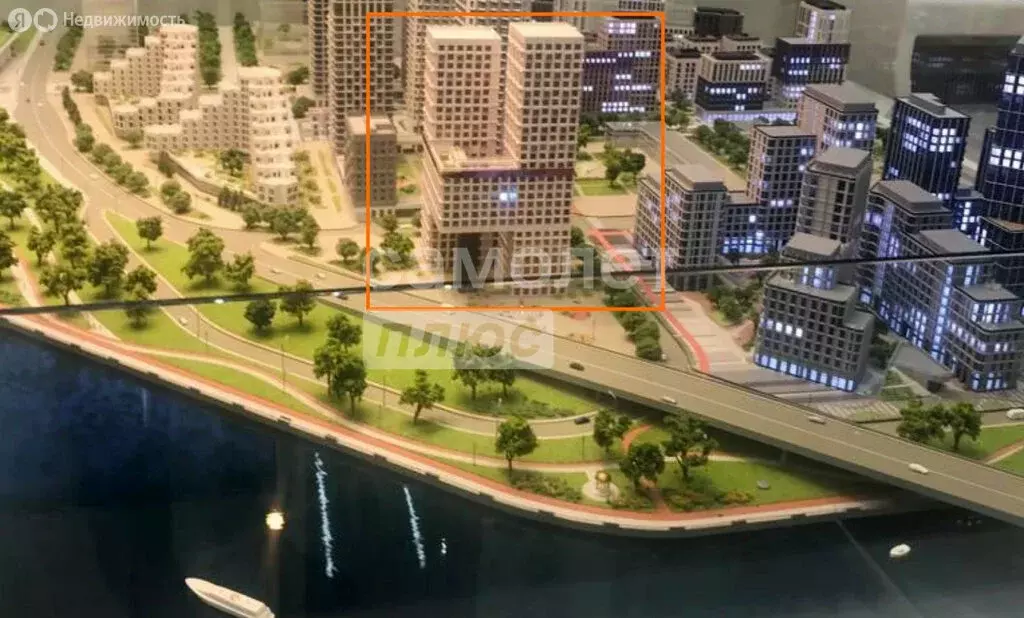 2-комнатная квартира: Москва, набережная Марка Шагала, 15к1 (43.8 м) - Фото 2