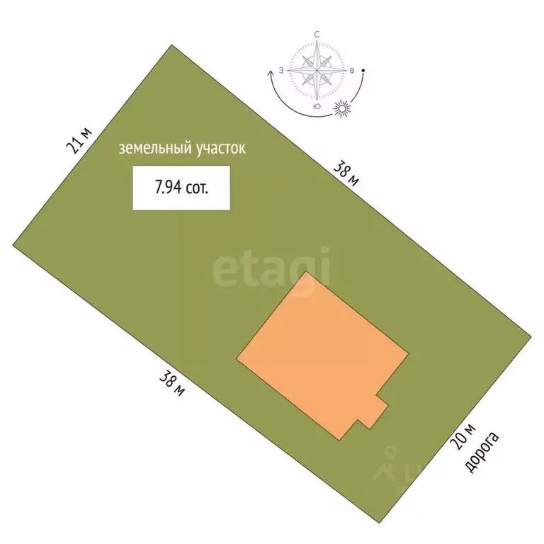 Дом в Пермский край, Пермский муниципальный округ, д. Косотуриха ул. ... - Фото 1