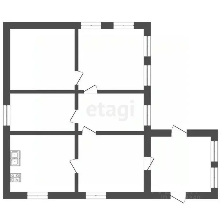 Дом в Саратовская область, Балашовский район, с. Тростянка ... - Фото 1