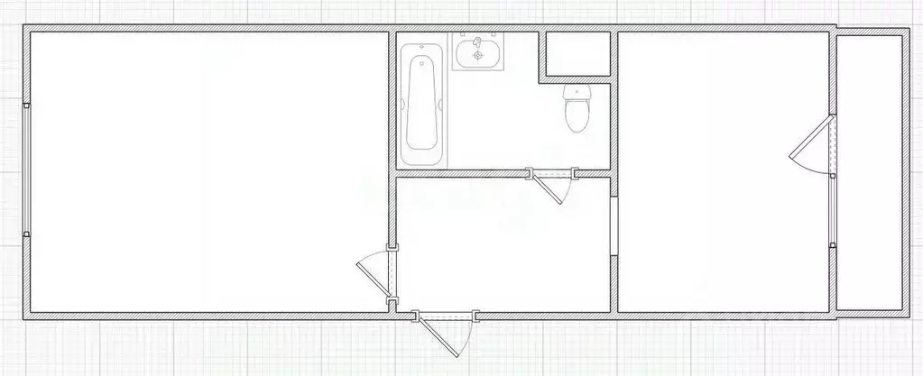 1-к кв. Костромская область, Буйский район, Чистые Боры городское ... - Фото 2