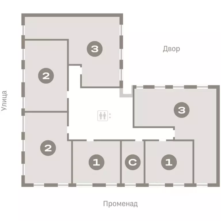 2-к кв. Омская область, Омск ул. Б.Г. Шаронова, 9 (59.63 м) - Фото 1