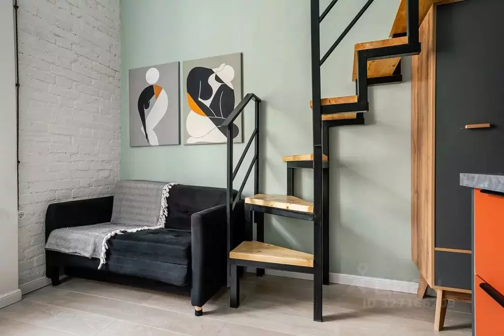 Студия Москва ул. Покровка, 31С1г (20.0 м) - Фото 1