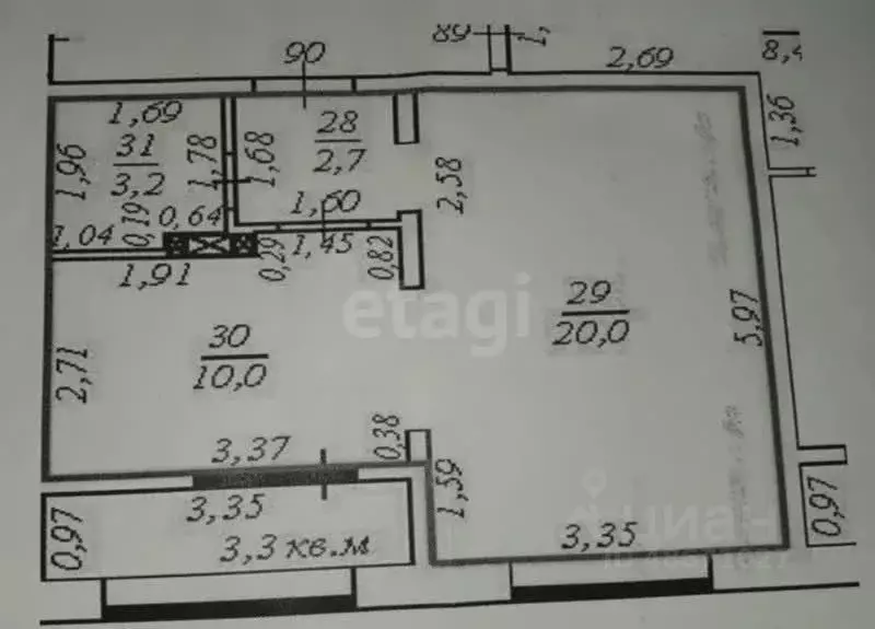 1-к кв. Сахалинская область, Анивский городской округ, с. Троицкое ул. ... - Фото 2