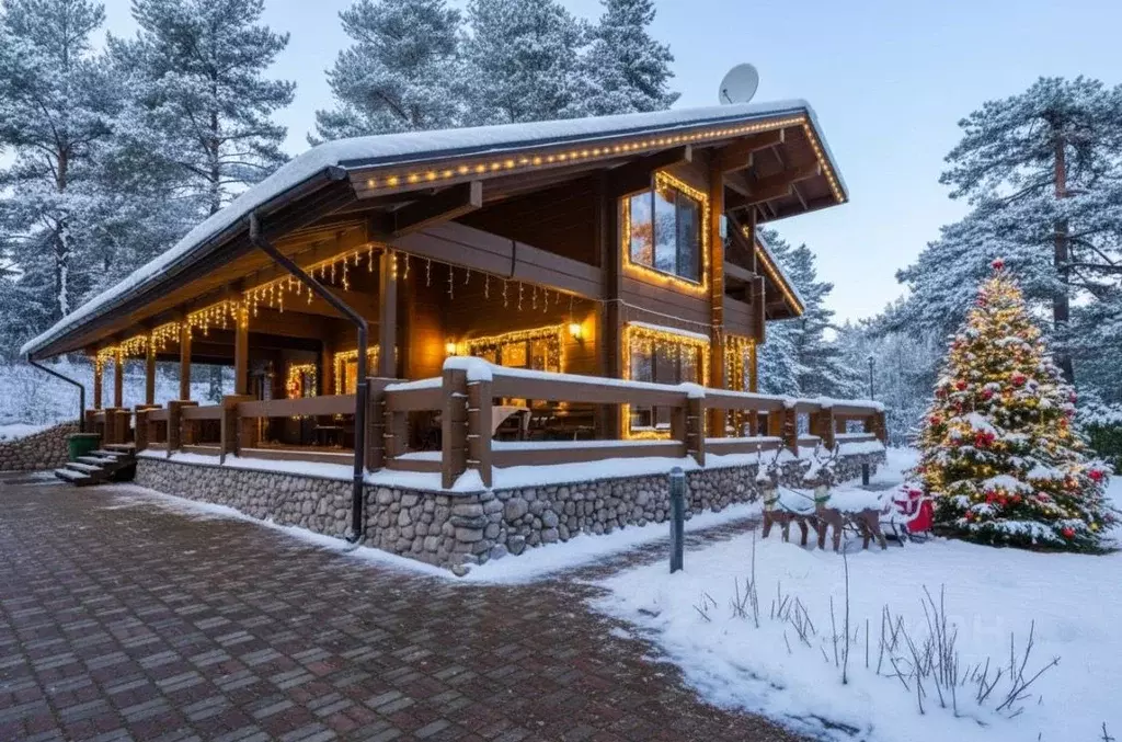 Дом в Ленинградская область, Приозерский район, Петровское с/пос, ... - Фото 1