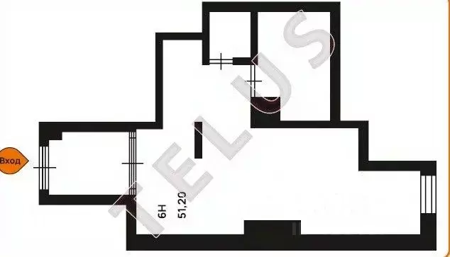 Офис в Москва Амурская ул., 1/2/1 (51 м) - Фото 2