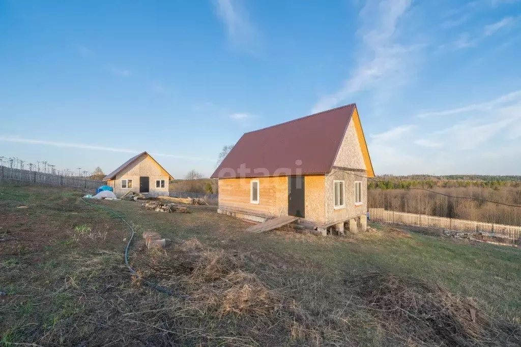 Дом в Пермский край, Краснокамский городской округ, д. Большая  (32 м) - Фото 1