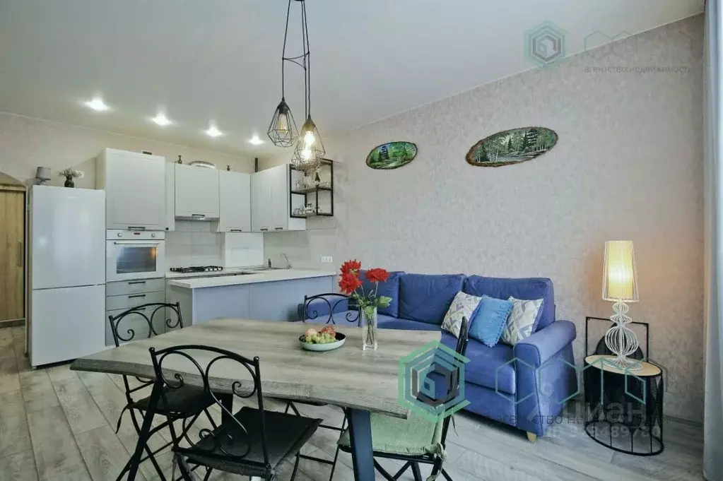 1-к кв. Калининградская область, Калининград ул. Флагманская, 1 (47.7 ... - Фото 1