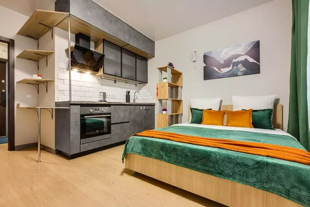 Студия Санкт-Петербург Комендантский просп., 69 (30.0 м) - Фото 1