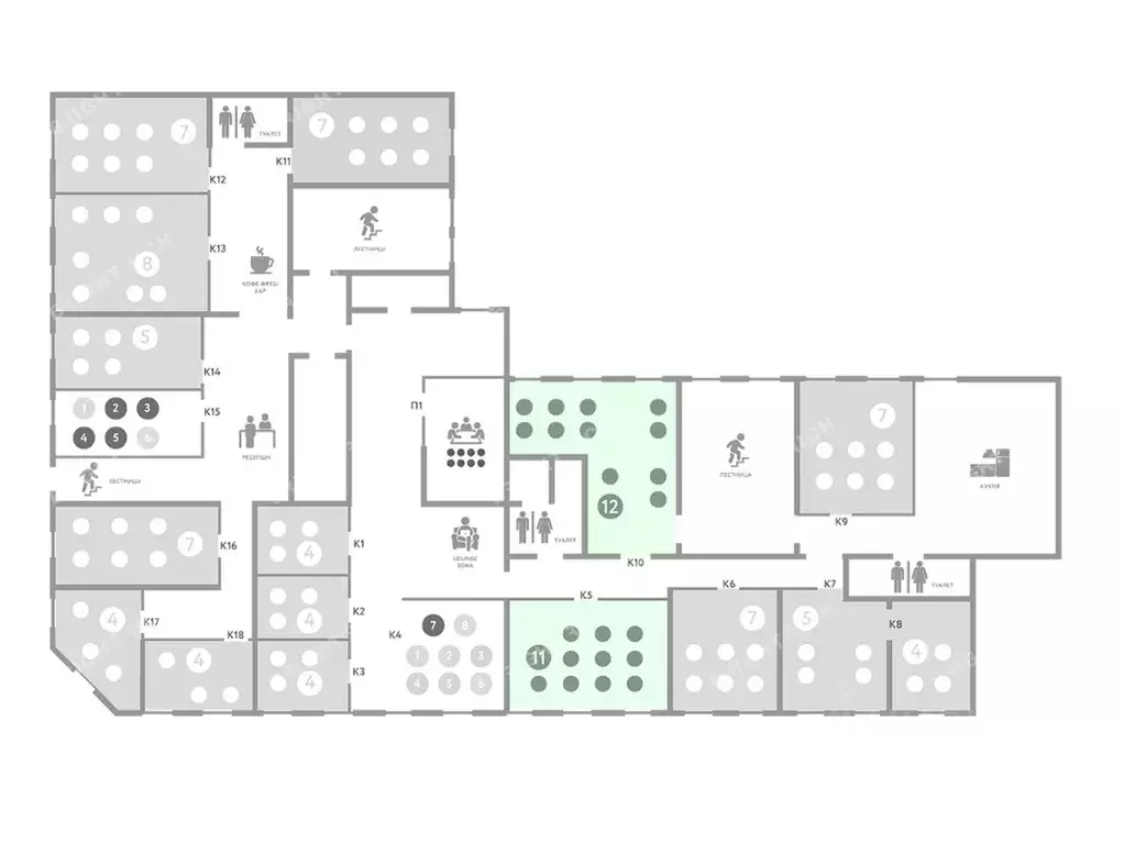 Офис в Санкт-Петербург Суворовский просп., 10 (115 м) - Фото 1