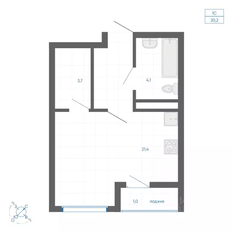Студия Свердловская область, Екатеринбург ул. Вильгельма де Геннина, ... - Фото 1