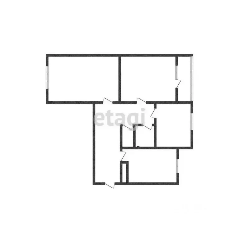 3-к кв. Курская область, Курск ул. Карла Либкнехта, 2 (61.0 м) - Фото 1
