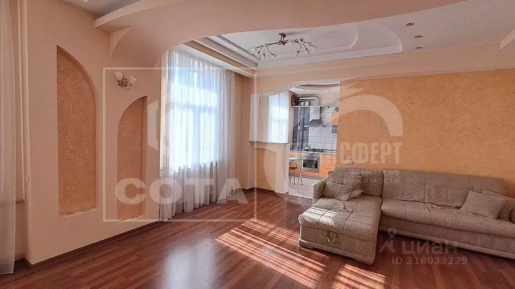 2-к кв. Воронежская область, Воронеж ул. Мира, 1 (75.0 м) - Фото 1