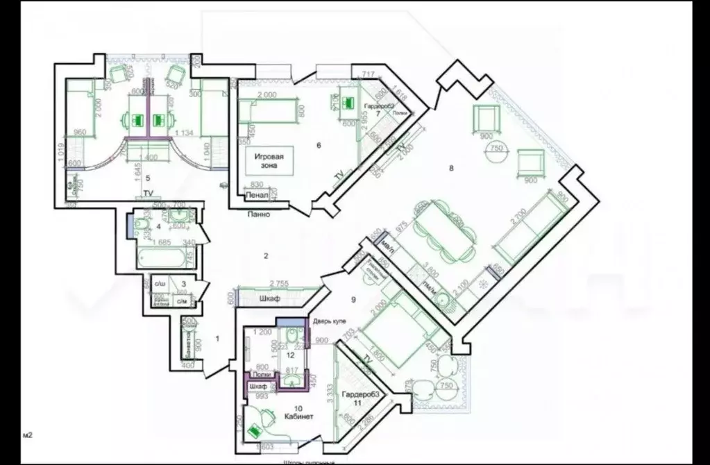 4-к кв. Краснодарский край, Сочи Новый Сочи мкр, ул. Бамбуковая, 4/2 ... - Фото 0