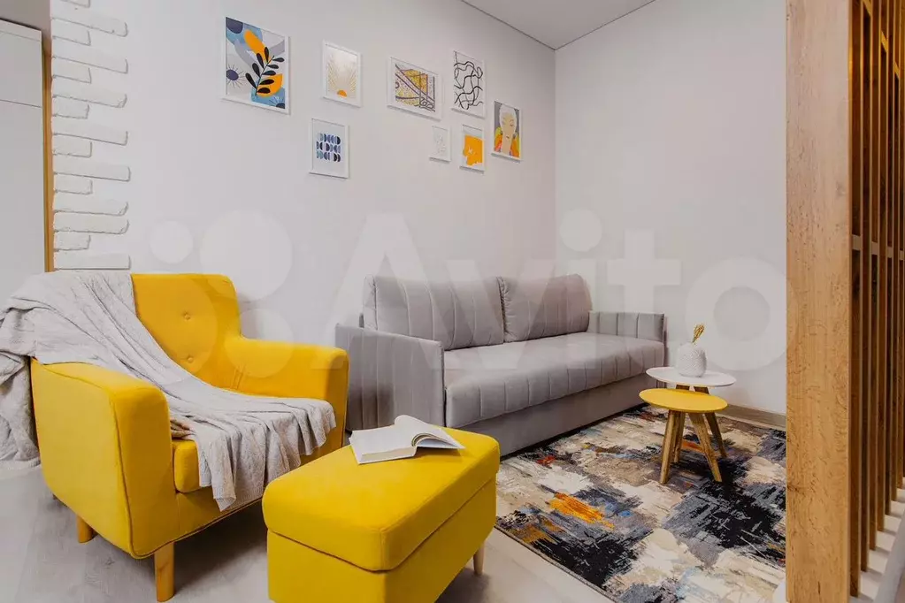 Квартира-студия, 43 м, 6/8 эт. - Фото 0