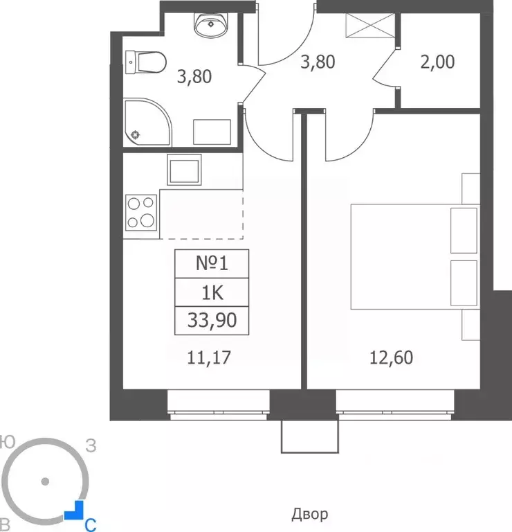 1-к кв. Ярославская область, Ярославль ул. Большая Октябрьская, 85 ... - Фото 1