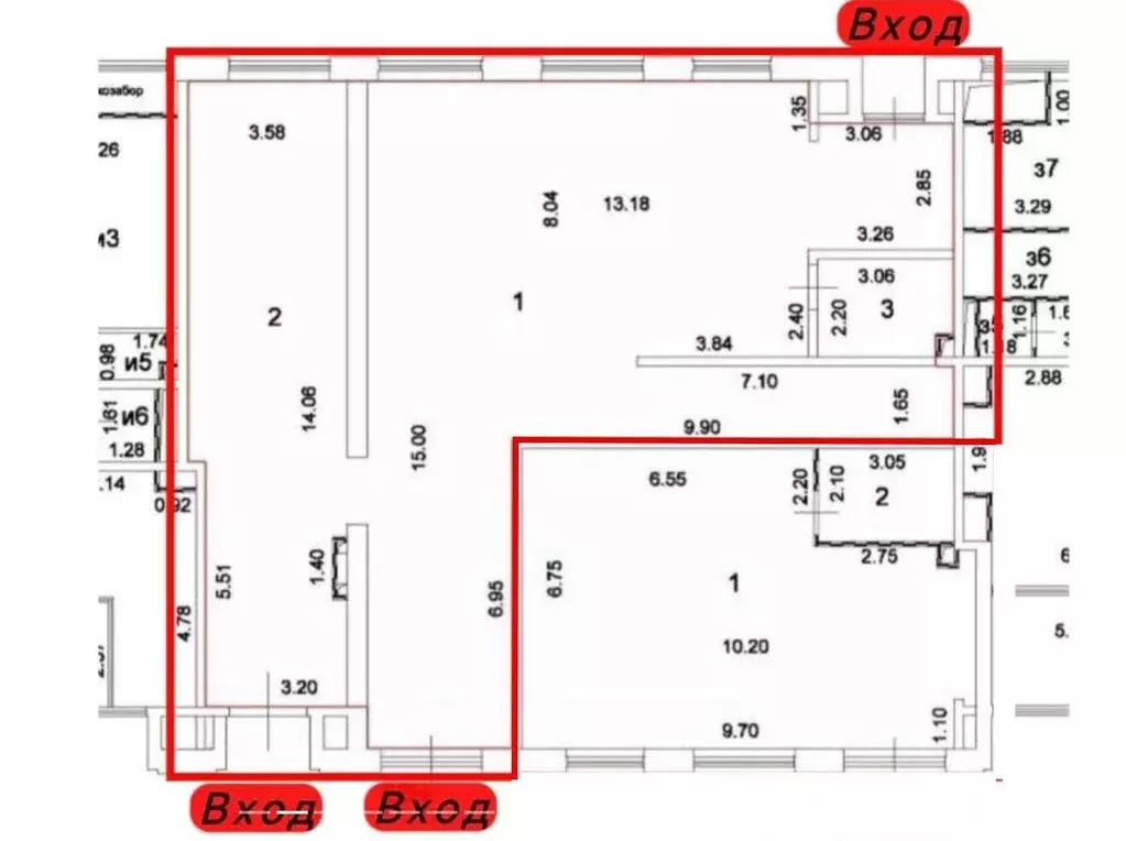 Помещение свободного назначения в Москва Багратионовский проезд, 5Ак1 ... - Фото 2