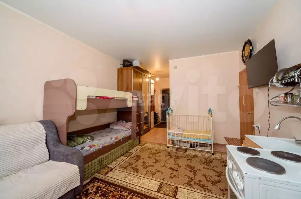 Квартира-студия, 28,7 м, 3/9 эт. - Фото 1