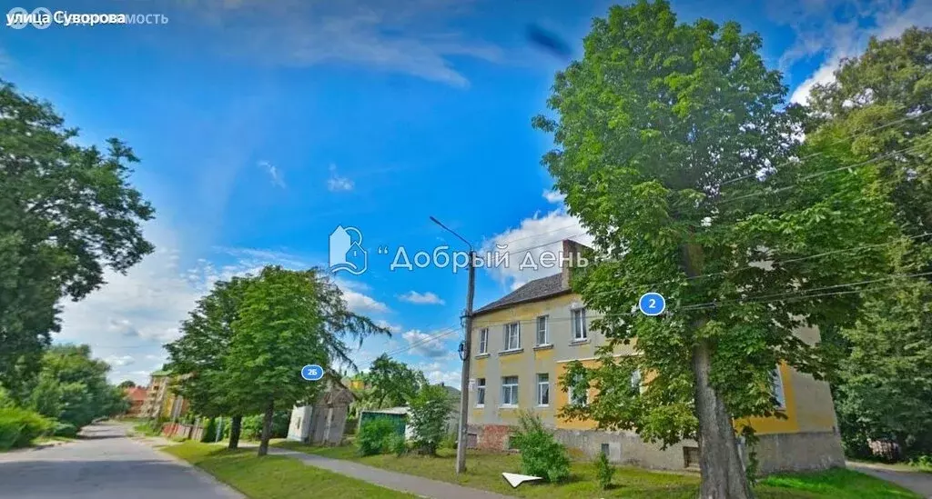 2-комнатная квартира: Советск, улица Суворова, 2 (38.2 м) - Фото 1