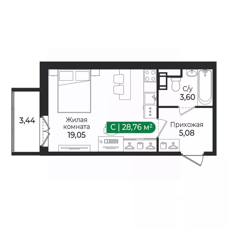 Студия Ленинградская область, Сертолово Всеволожский район, Сертолово ... - Фото 1