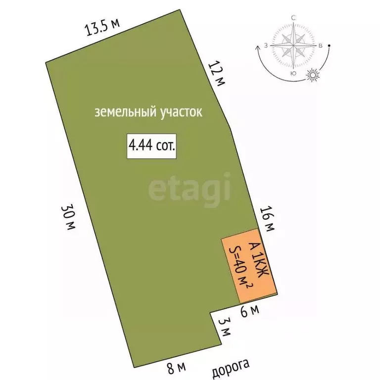 Дом в Тюменская область, Тюмень Южная ул. (40 м) - Фото 2