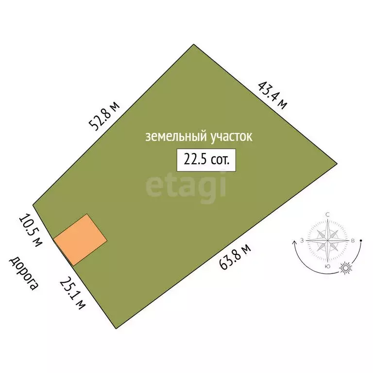 Участок в Свердловская область, Тугулымский муниципальный округ, ... - Фото 1
