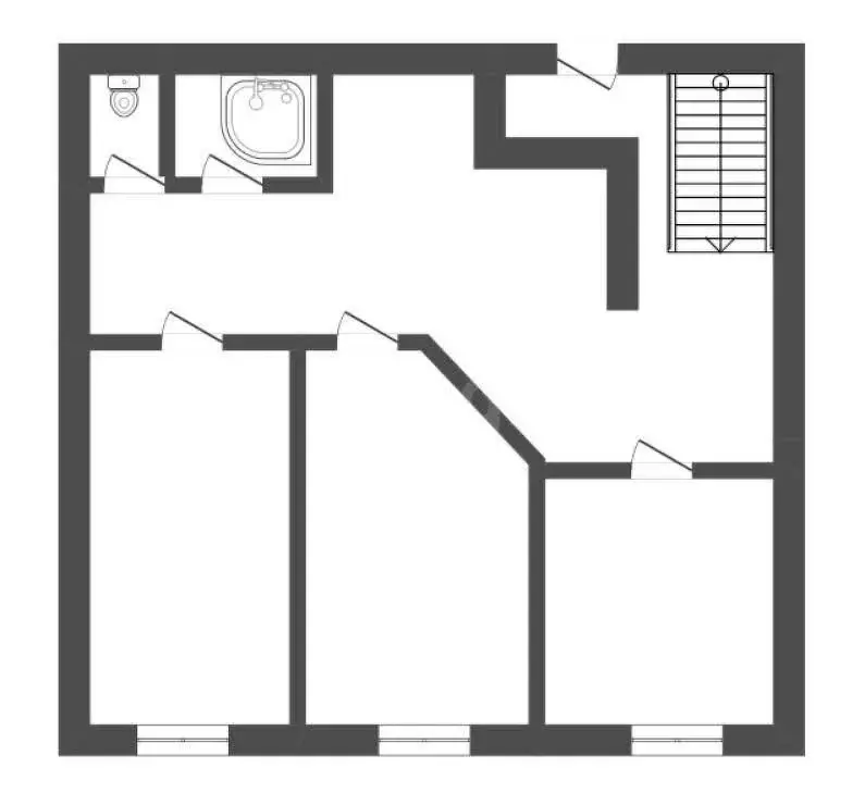 2-комнатная квартира: Борисоглебск, улица Космонавтов, 1 (54 м) - Фото 1