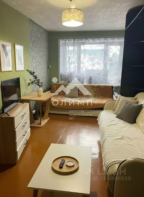 1-к кв. Ярославская область, Некрасовское рп ул. Космонавтов, 6 (30.7 ... - Фото 1