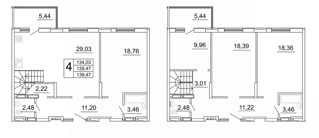 2-к кв. Самарская область, Самара ул. Дыбенко, 5 (144.91 м) - Фото 1